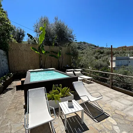 ヴィラ Carolina Private Heated Pool And Sea View ソレント