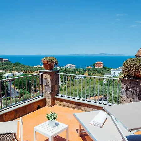 Villa Carolina Sorrento Private Heated Mini Pool And Sea View * Sorrento