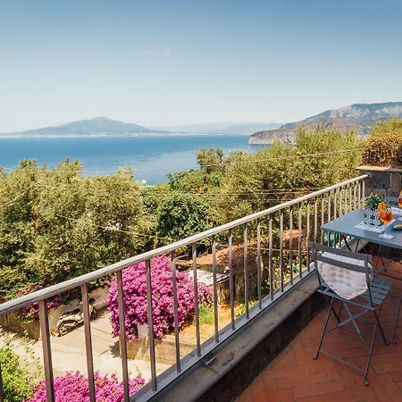 Carolina Private Heated Pool And Sea View Вілла Сорренто