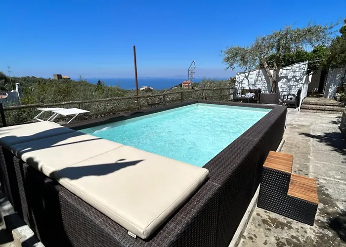 Carolina Private Heated Pool And Sea View * Sorrento