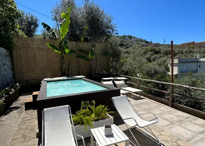 Villa Carolina Private Heated Pool And Sea View Sorrento