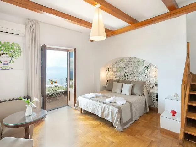 Carolina Private Heated Pool And Sea View Villa Sorrento