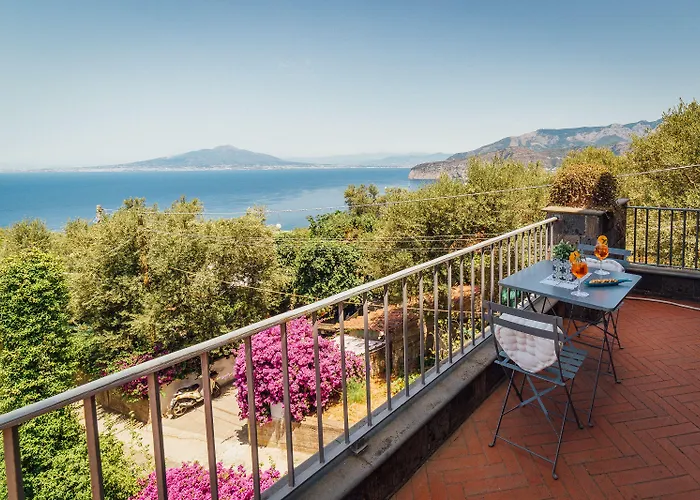 Carolina Private Heated Pool And Sea View 别墅 索伦托